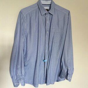 TWO (2) JOHNSTON & MURPHY I 2 Men's Printed Cotton Shirts I Medium